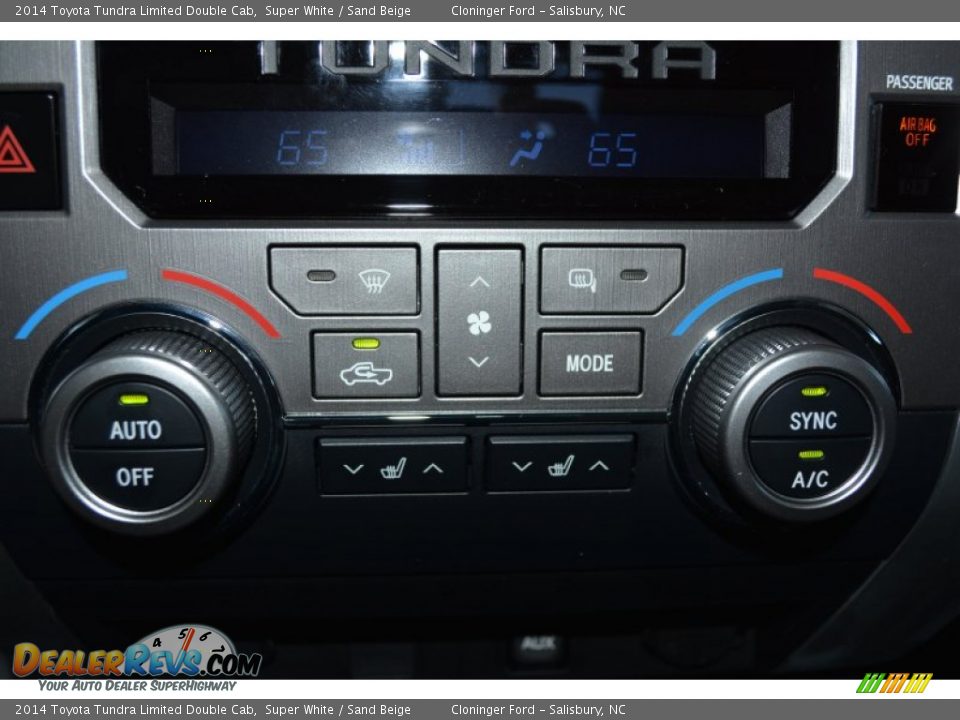 Controls of 2014 Toyota Tundra Limited Double Cab Photo #17