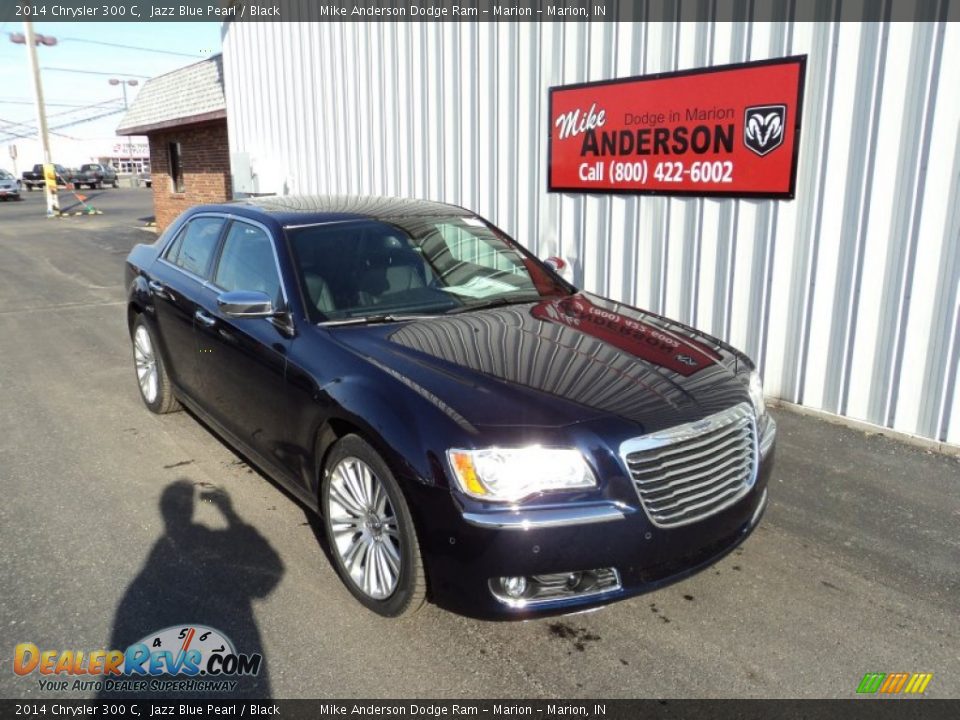 2014 Chrysler 300 C Jazz Blue Pearl / Black Photo #1