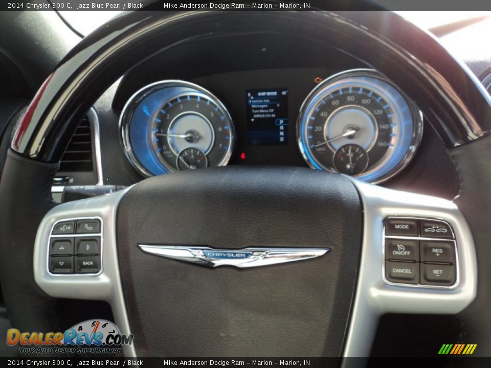 2014 Chrysler 300 C Jazz Blue Pearl / Black Photo #7