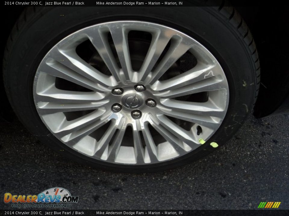 2014 Chrysler 300 C Jazz Blue Pearl / Black Photo #10