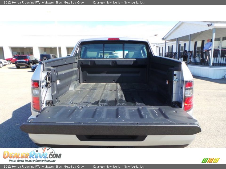 2012 Honda Ridgeline RT Alabaster Silver Metallic / Gray Photo #6