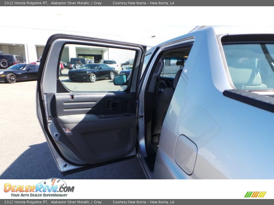2012 Honda Ridgeline RT Alabaster Silver Metallic / Gray Photo #11