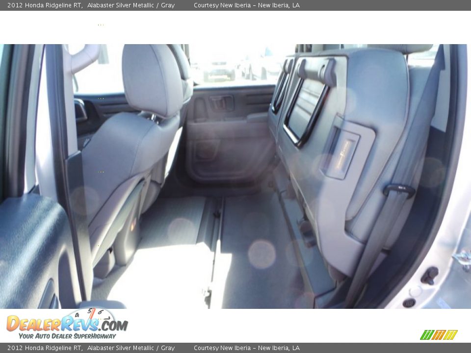 2012 Honda Ridgeline RT Alabaster Silver Metallic / Gray Photo #16