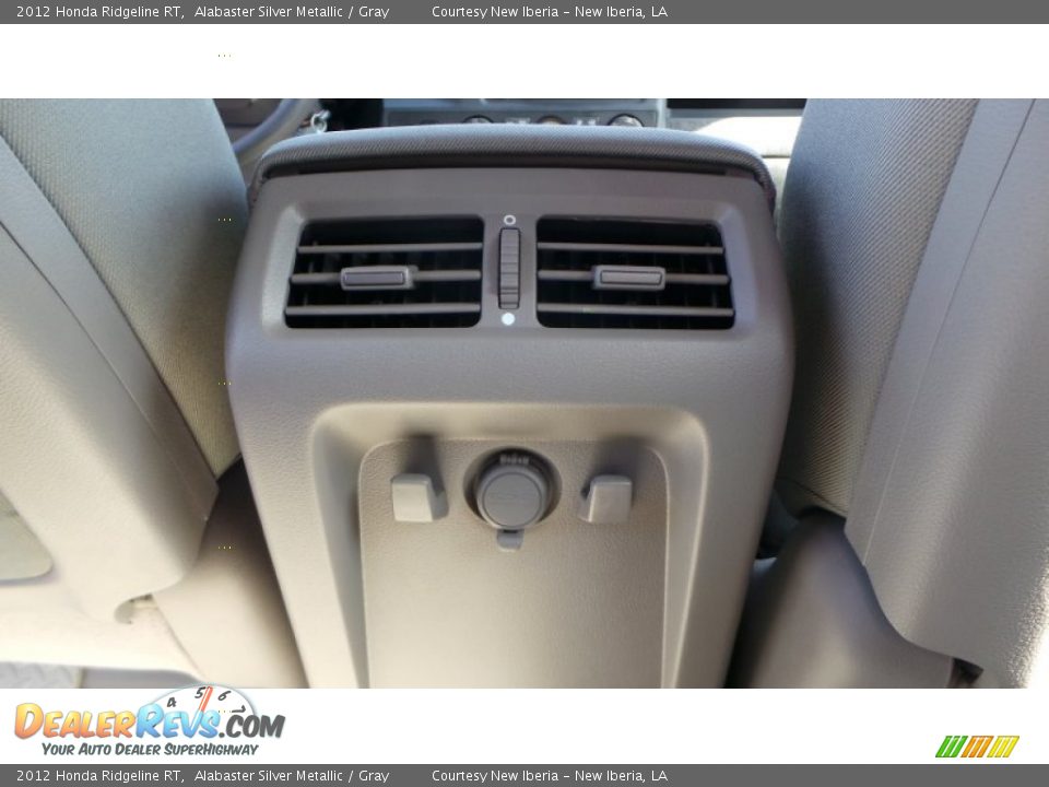 2012 Honda Ridgeline RT Alabaster Silver Metallic / Gray Photo #18