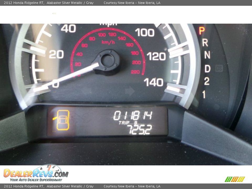 2012 Honda Ridgeline RT Alabaster Silver Metallic / Gray Photo #19
