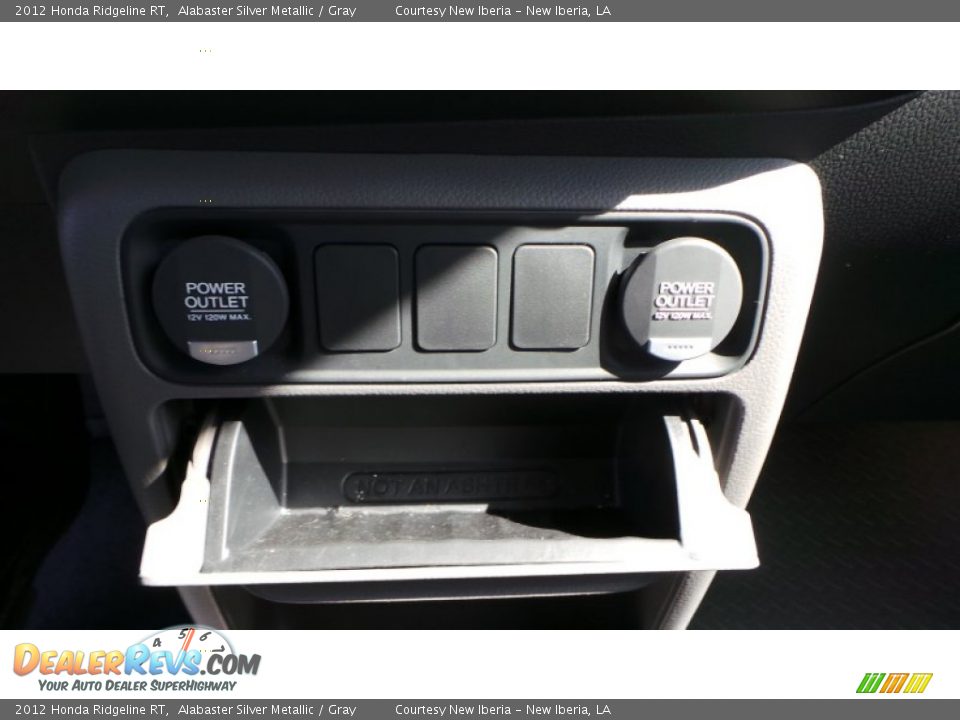 2012 Honda Ridgeline RT Alabaster Silver Metallic / Gray Photo #21