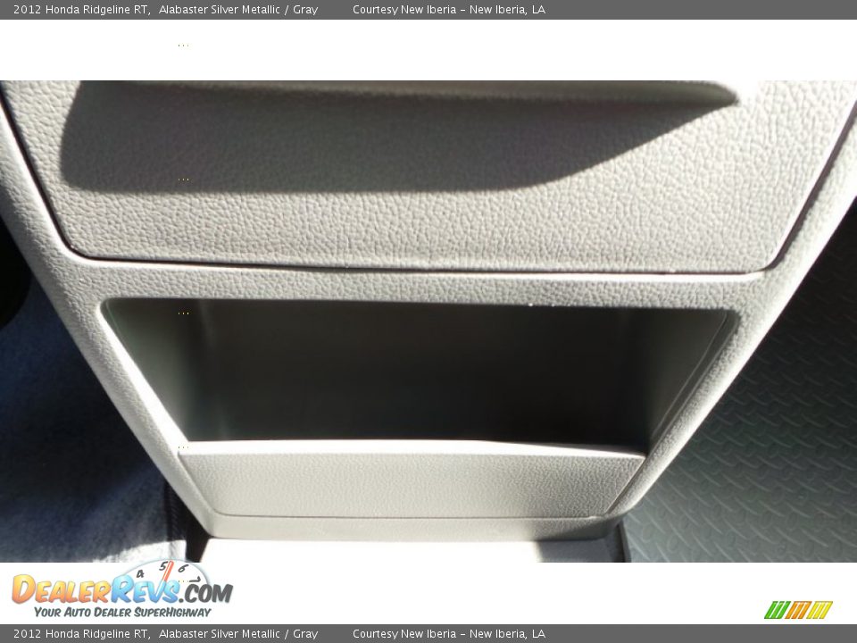 2012 Honda Ridgeline RT Alabaster Silver Metallic / Gray Photo #22