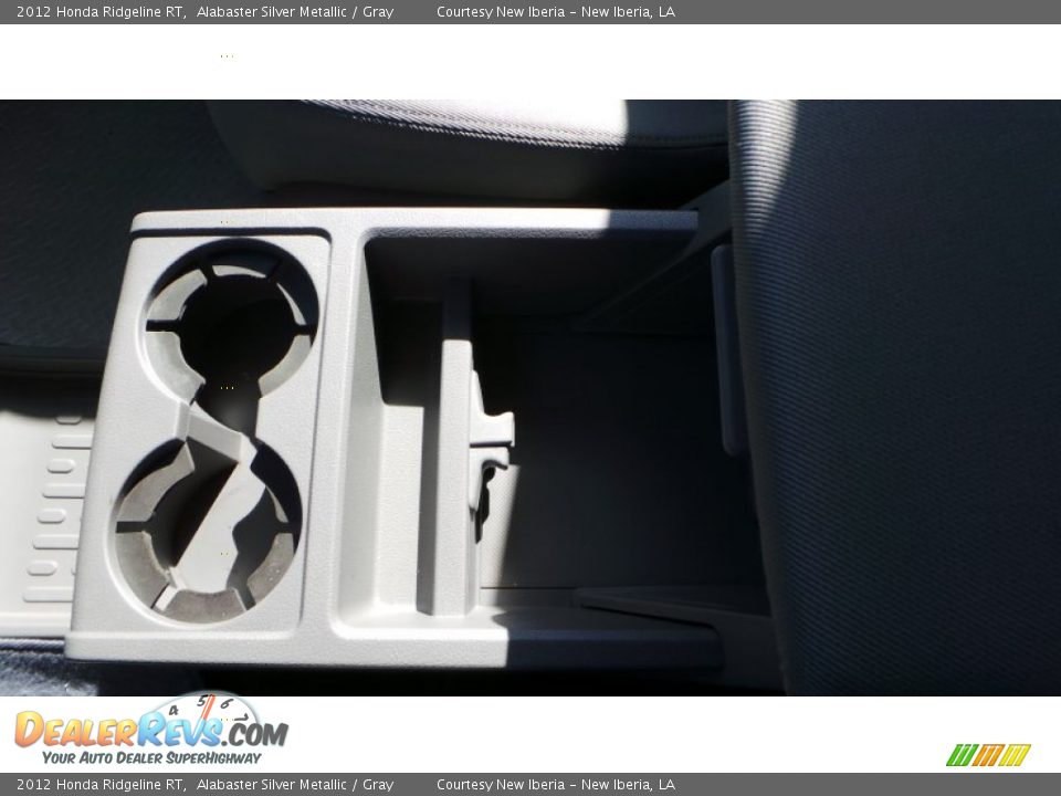 2012 Honda Ridgeline RT Alabaster Silver Metallic / Gray Photo #23