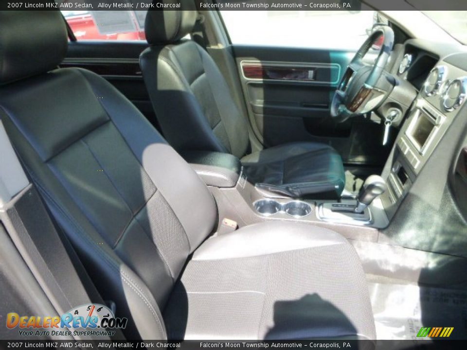 2007 Lincoln MKZ AWD Sedan Alloy Metallic / Dark Charcoal Photo #10