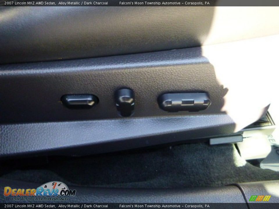 2007 Lincoln MKZ AWD Sedan Alloy Metallic / Dark Charcoal Photo #12