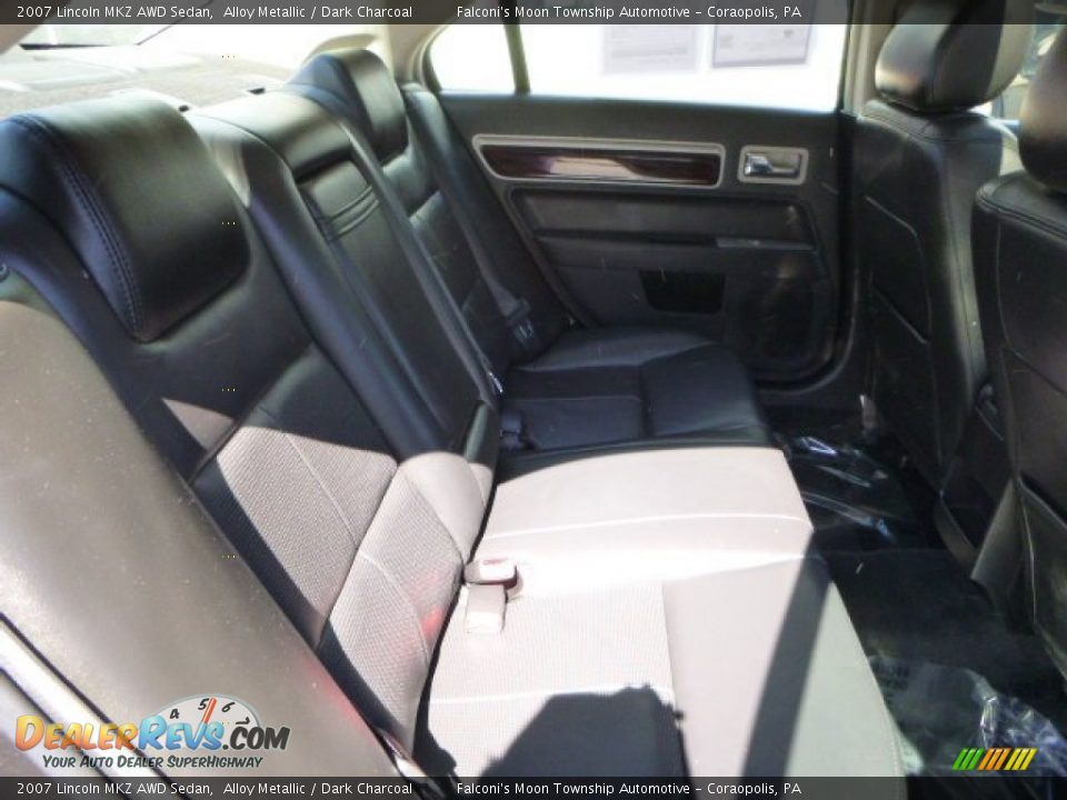 2007 Lincoln MKZ AWD Sedan Alloy Metallic / Dark Charcoal Photo #14
