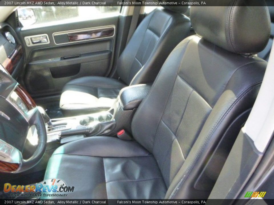 2007 Lincoln MKZ AWD Sedan Alloy Metallic / Dark Charcoal Photo #15