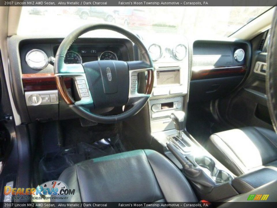 2007 Lincoln MKZ AWD Sedan Alloy Metallic / Dark Charcoal Photo #17