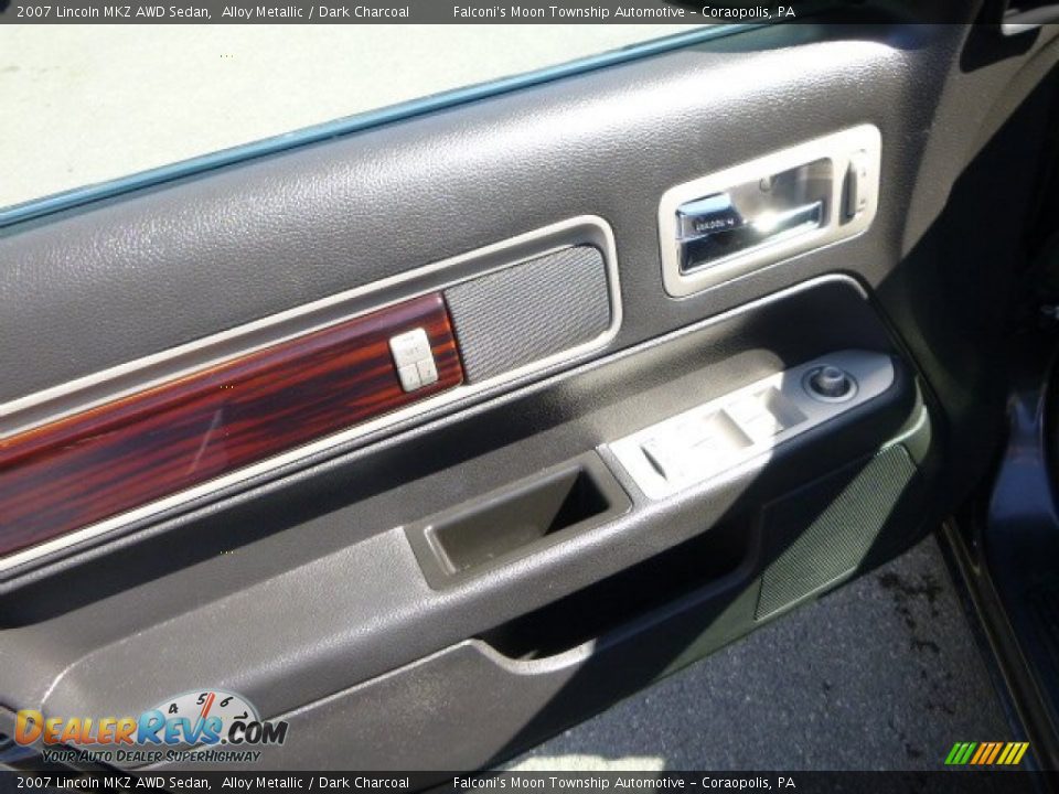 2007 Lincoln MKZ AWD Sedan Alloy Metallic / Dark Charcoal Photo #18