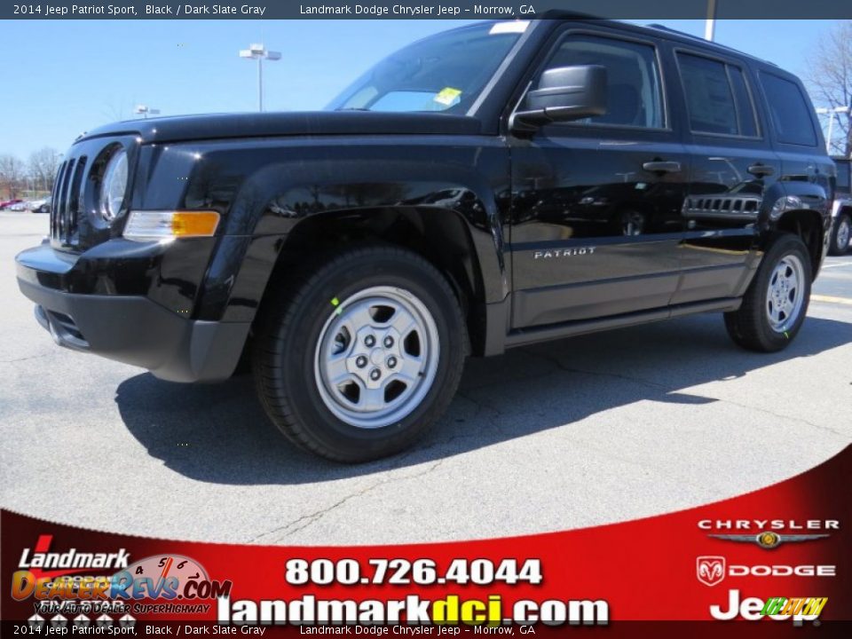 2014 Jeep Patriot Sport Black / Dark Slate Gray Photo #1