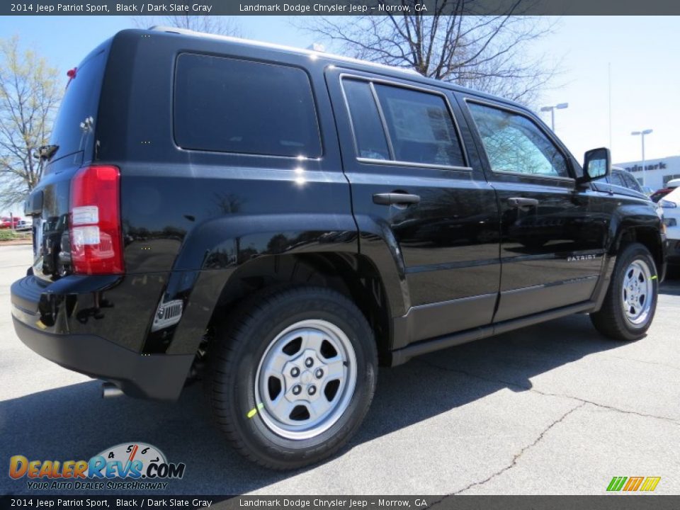 2014 Jeep Patriot Sport Black / Dark Slate Gray Photo #3