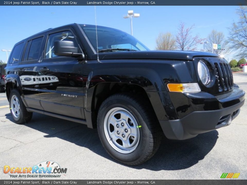 2014 Jeep Patriot Sport Black / Dark Slate Gray Photo #4