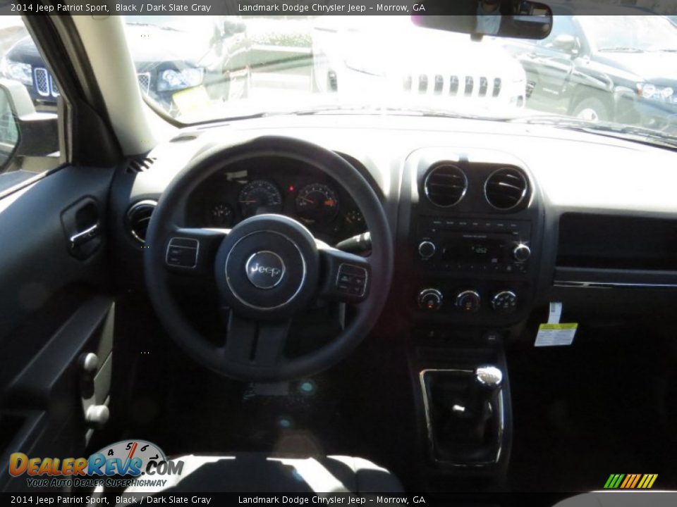 2014 Jeep Patriot Sport Black / Dark Slate Gray Photo #9