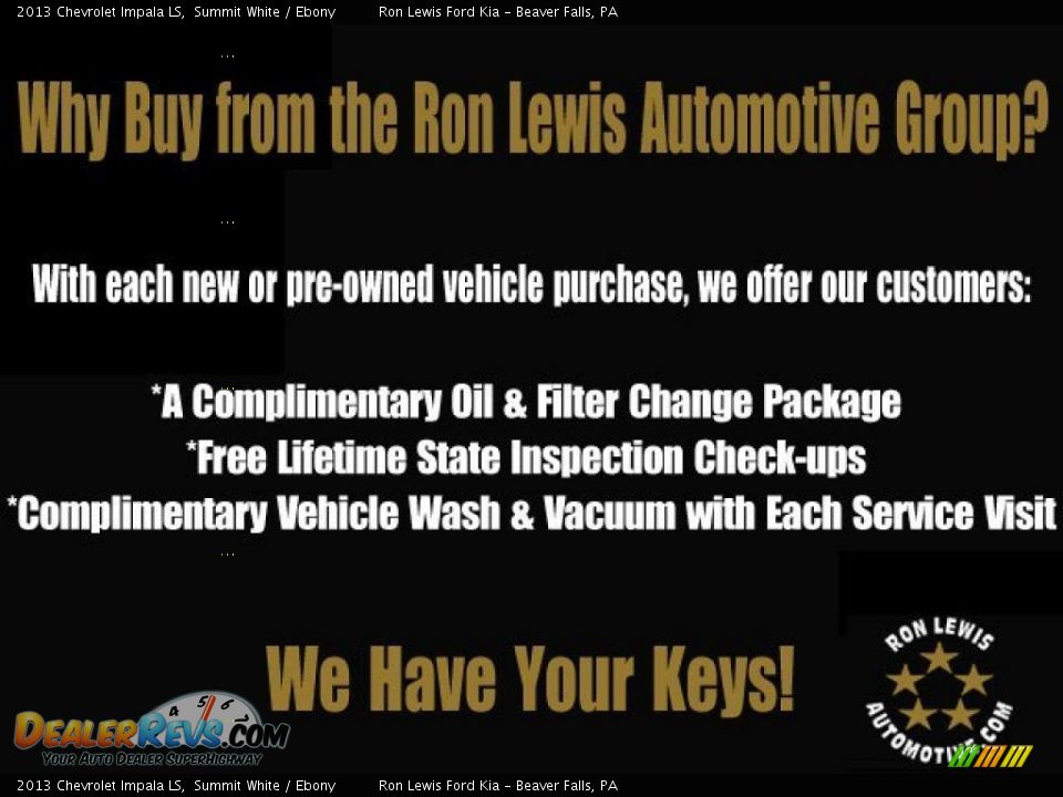Dealer Info of 2013 Chevrolet Impala LS Photo #21