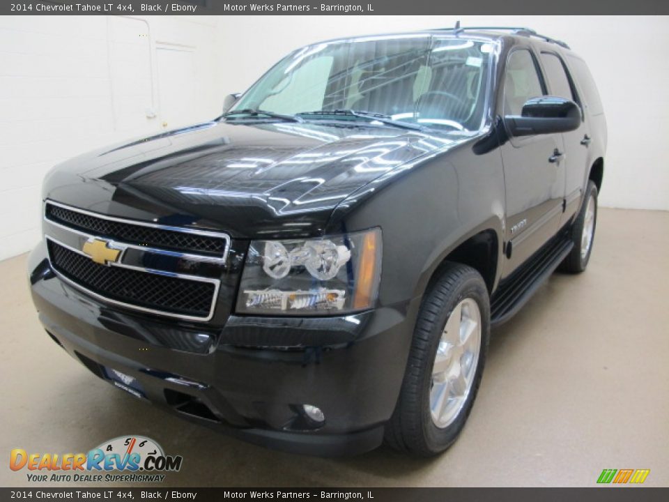 2014 Chevrolet Tahoe LT 4x4 Black / Ebony Photo #4