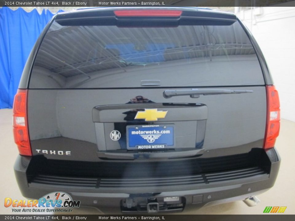 2014 Chevrolet Tahoe LT 4x4 Black / Ebony Photo #7