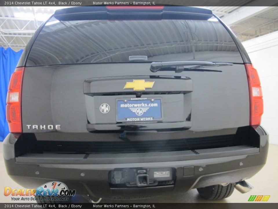 2014 Chevrolet Tahoe LT 4x4 Black / Ebony Photo #8