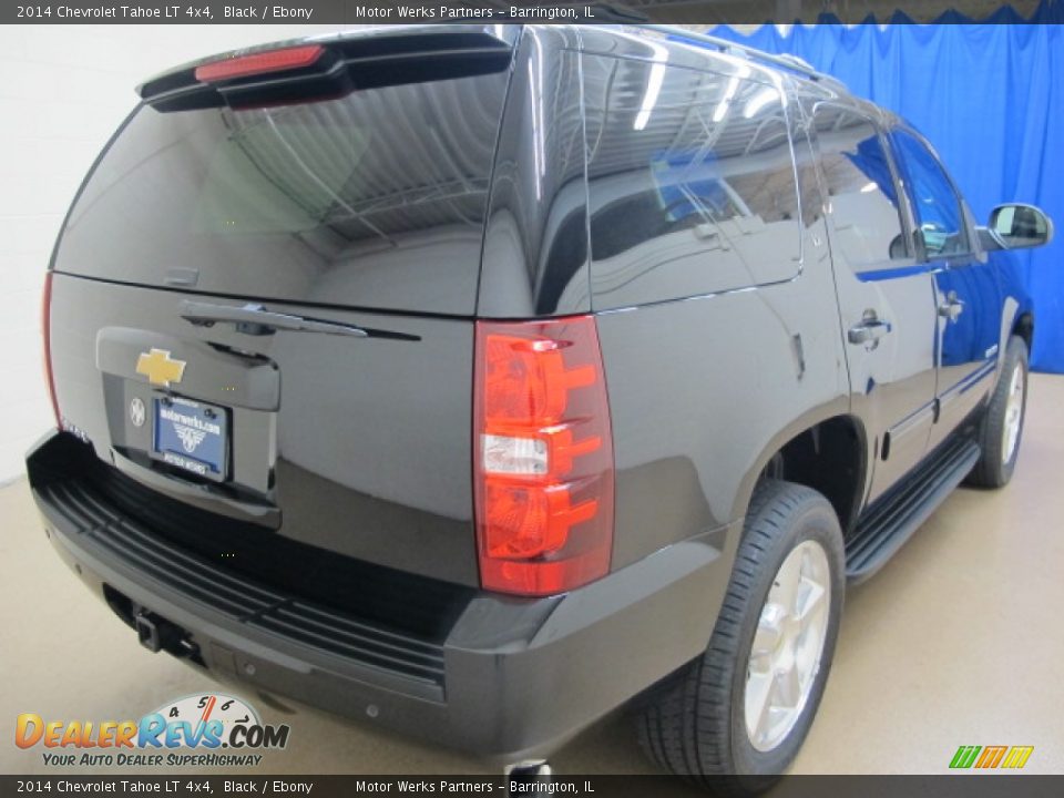 2014 Chevrolet Tahoe LT 4x4 Black / Ebony Photo #9
