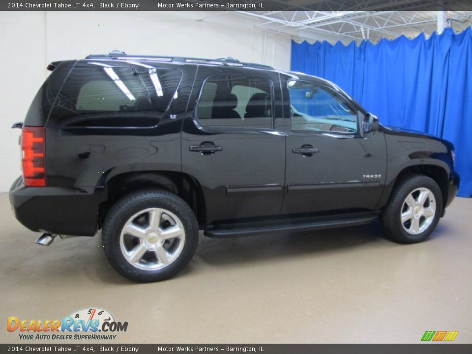 2014 Chevrolet Tahoe LT 4x4 Black / Ebony Photo #10