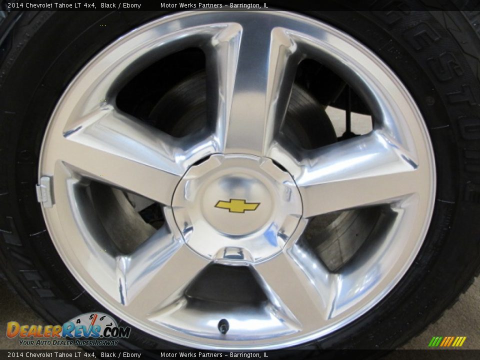 2014 Chevrolet Tahoe LT 4x4 Black / Ebony Photo #14