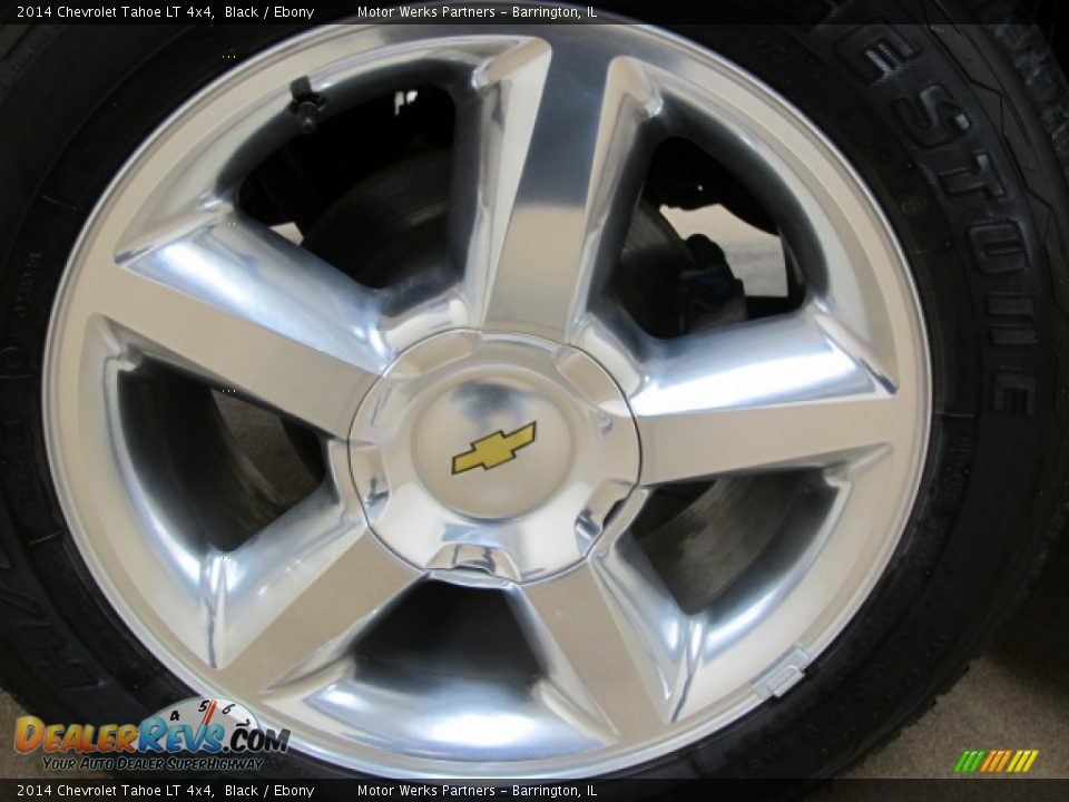 2014 Chevrolet Tahoe LT 4x4 Black / Ebony Photo #15