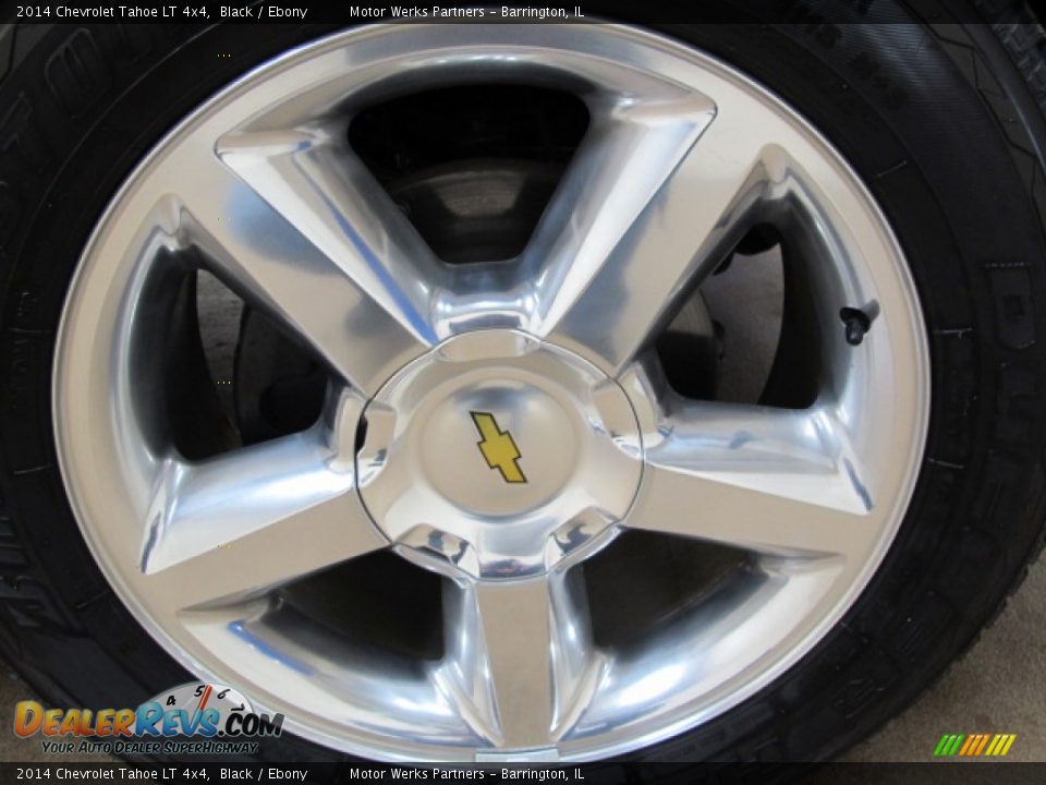 2014 Chevrolet Tahoe LT 4x4 Black / Ebony Photo #16