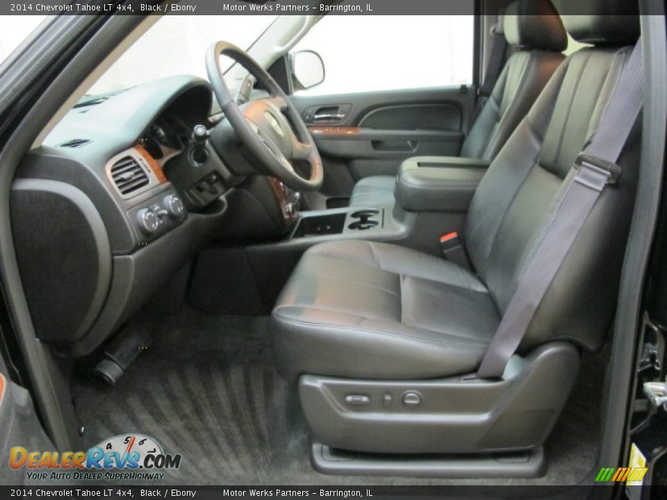 2014 Chevrolet Tahoe LT 4x4 Black / Ebony Photo #17
