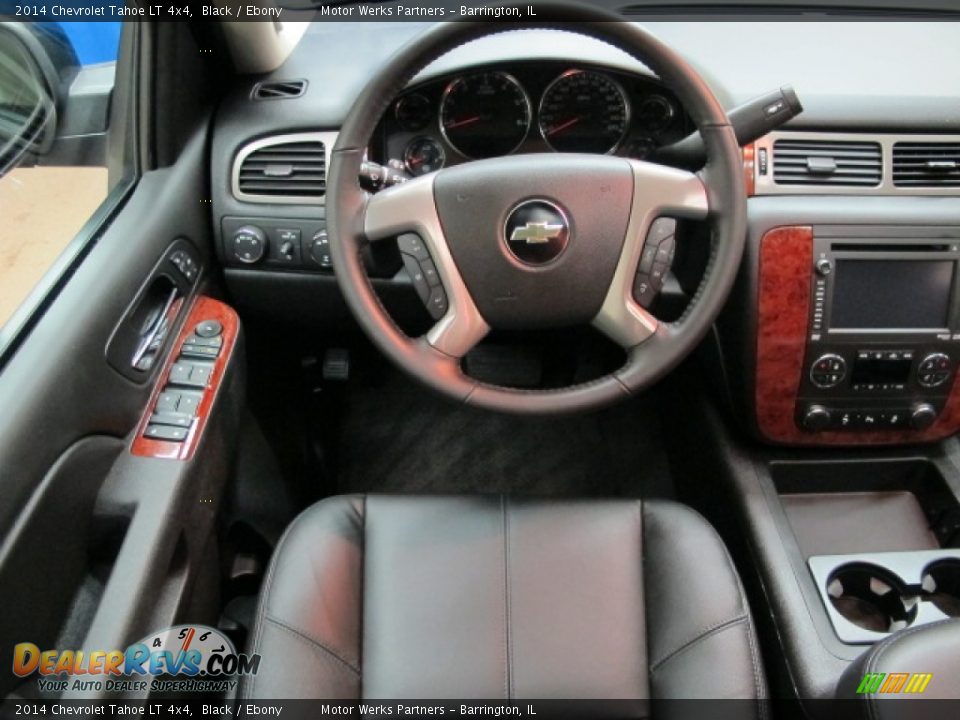 2014 Chevrolet Tahoe LT 4x4 Black / Ebony Photo #25