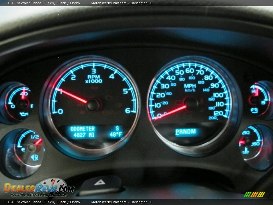 2014 Chevrolet Tahoe LT 4x4 Black / Ebony Photo #28