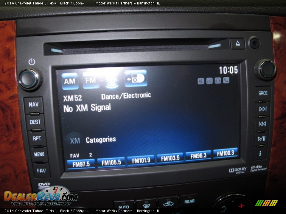 2014 Chevrolet Tahoe LT 4x4 Black / Ebony Photo #30