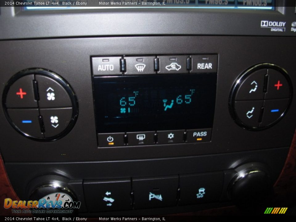 2014 Chevrolet Tahoe LT 4x4 Black / Ebony Photo #31