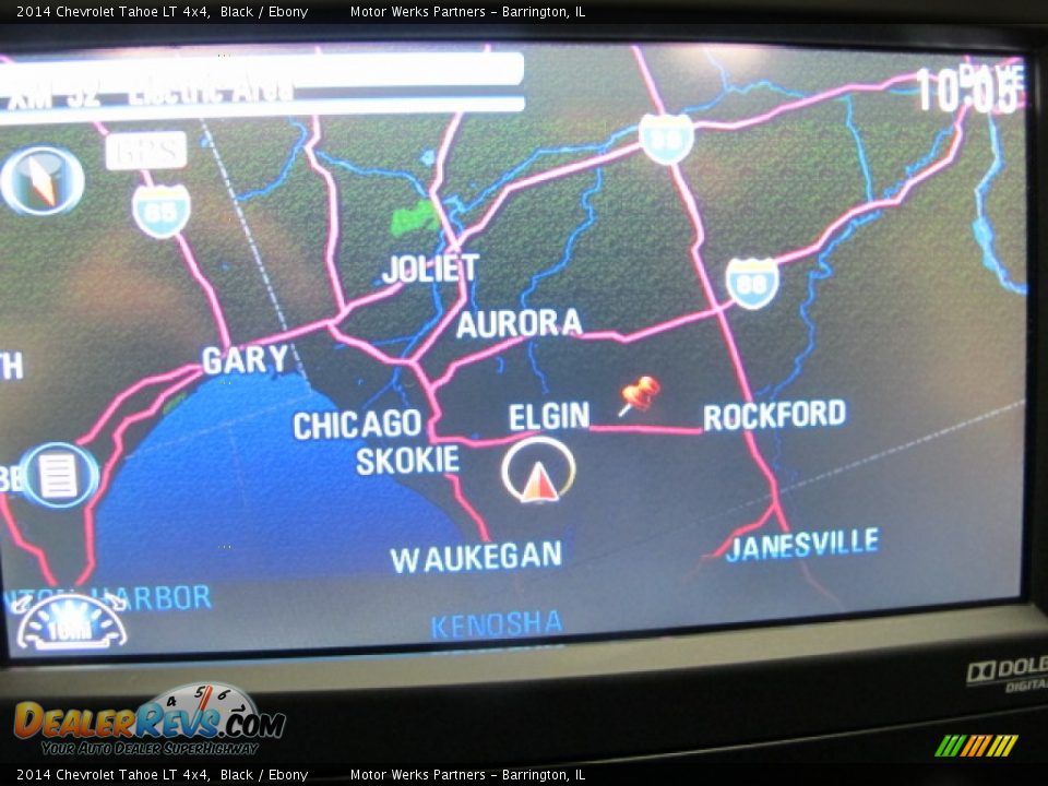 2014 Chevrolet Tahoe LT 4x4 Black / Ebony Photo #33