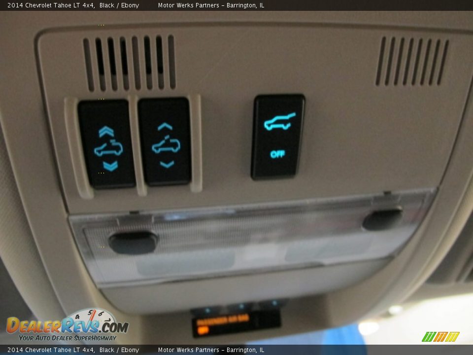 2014 Chevrolet Tahoe LT 4x4 Black / Ebony Photo #35