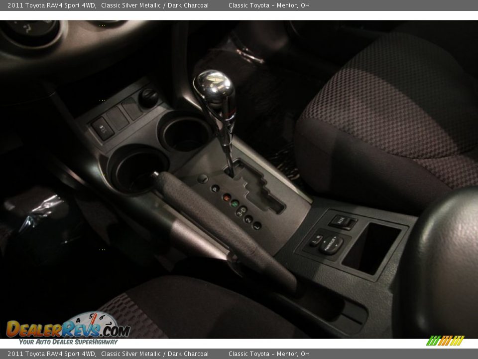 2011 Toyota RAV4 Sport 4WD Classic Silver Metallic / Dark Charcoal Photo #11