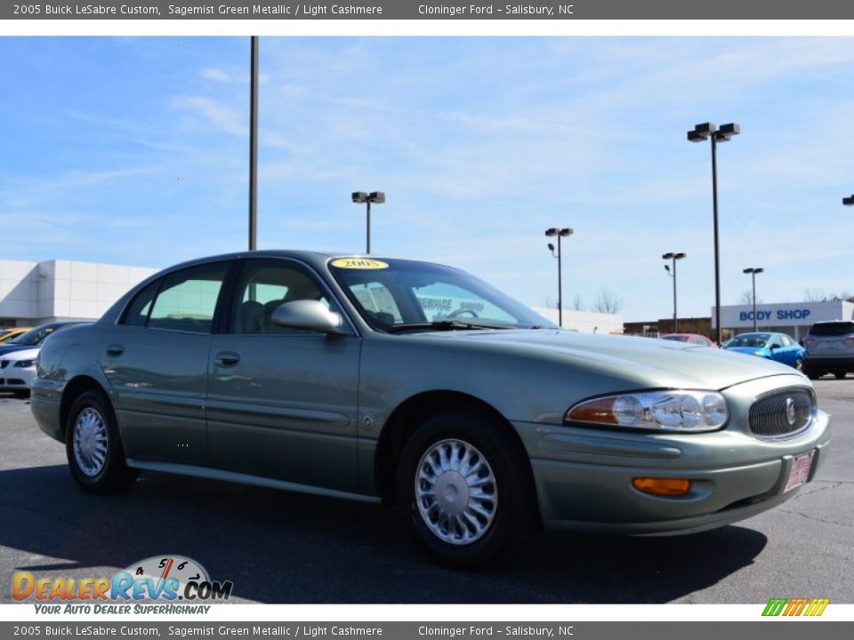 2005 Buick LeSabre Custom Sagemist Green Metallic / Light Cashmere Photo #1