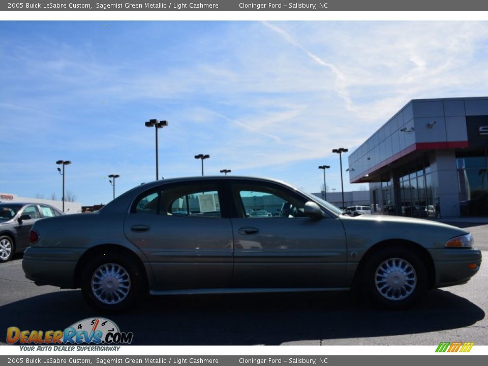 2005 Buick LeSabre Custom Sagemist Green Metallic / Light Cashmere Photo #2