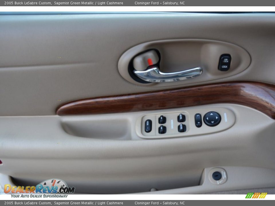 2005 Buick LeSabre Custom Sagemist Green Metallic / Light Cashmere Photo #8