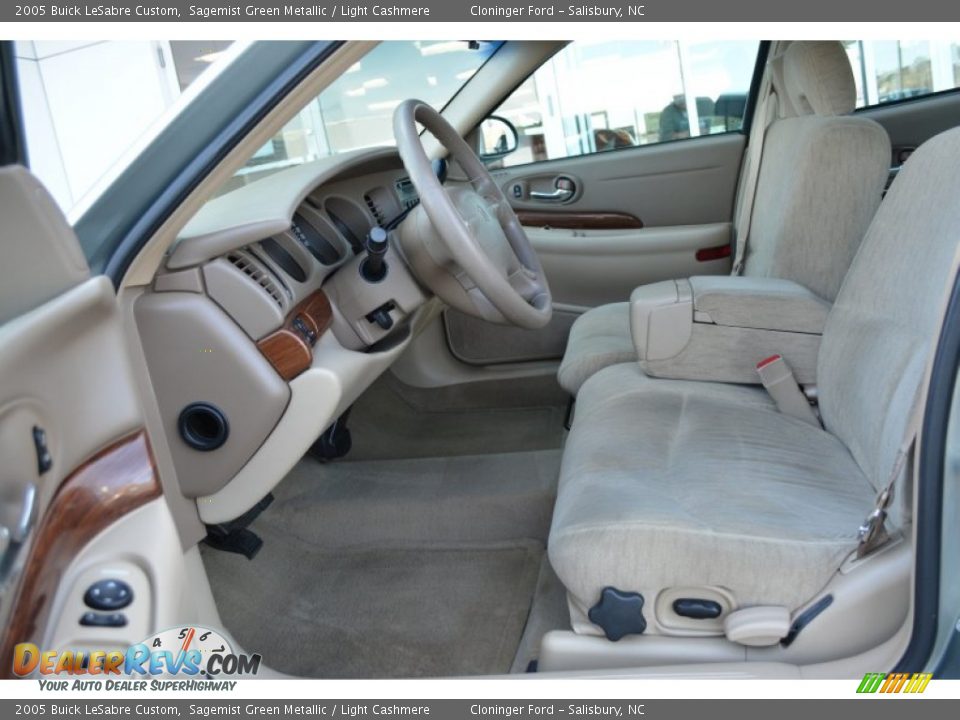 2005 Buick LeSabre Custom Sagemist Green Metallic / Light Cashmere Photo #9