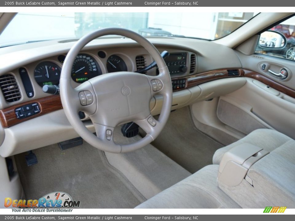 2005 Buick LeSabre Custom Sagemist Green Metallic / Light Cashmere Photo #10