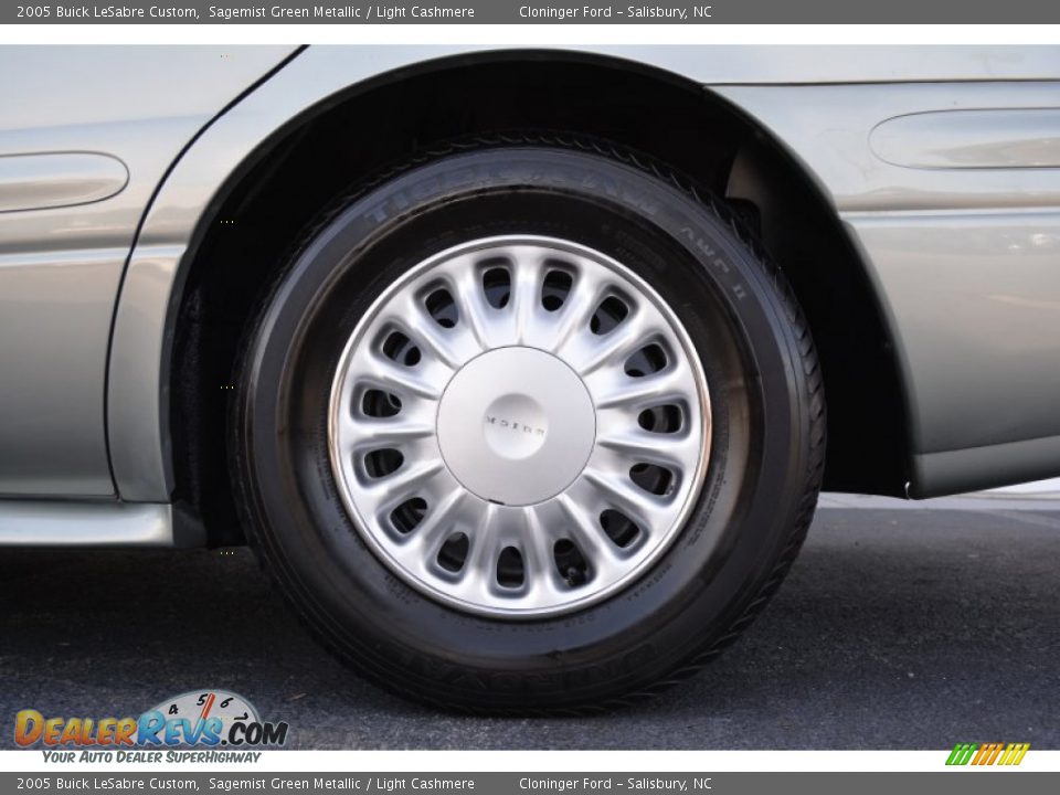 2005 Buick LeSabre Custom Sagemist Green Metallic / Light Cashmere Photo #17