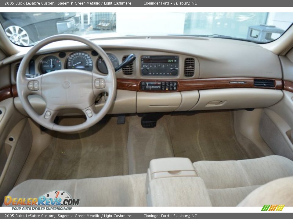 2005 Buick LeSabre Custom Sagemist Green Metallic / Light Cashmere Photo #18