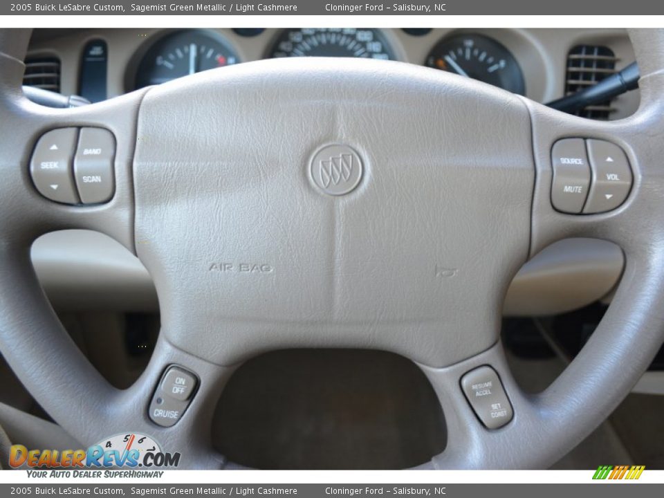 2005 Buick LeSabre Custom Sagemist Green Metallic / Light Cashmere Photo #21