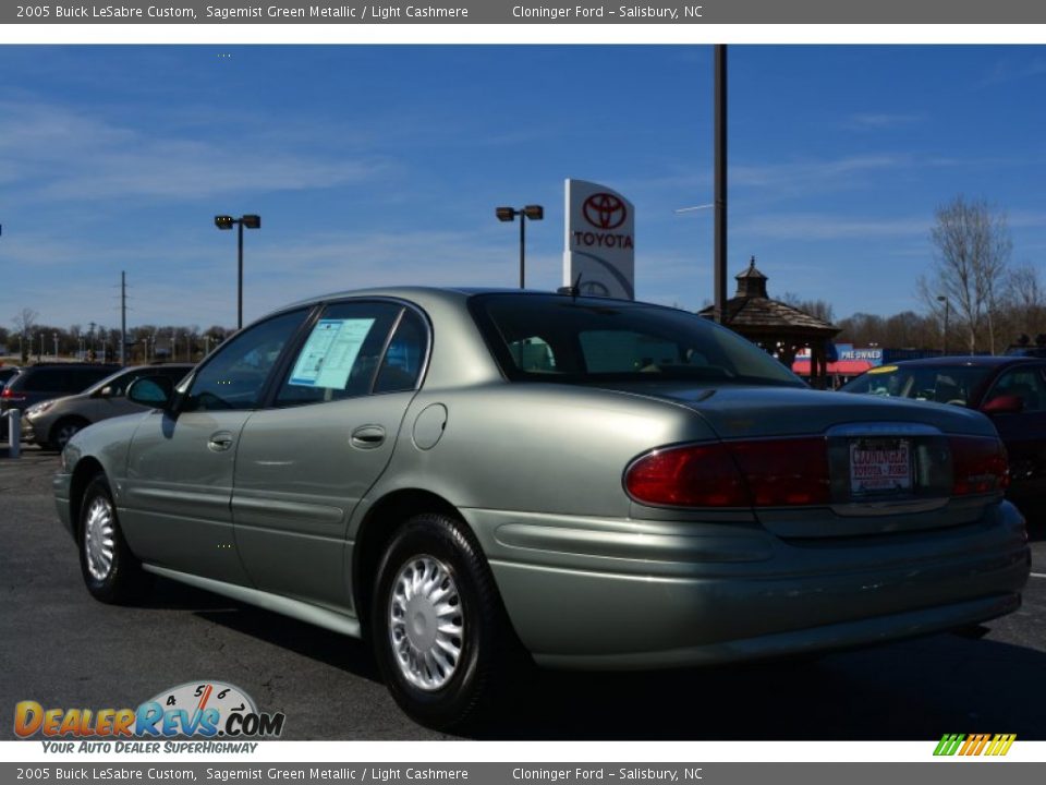 2005 Buick LeSabre Custom Sagemist Green Metallic / Light Cashmere Photo #27