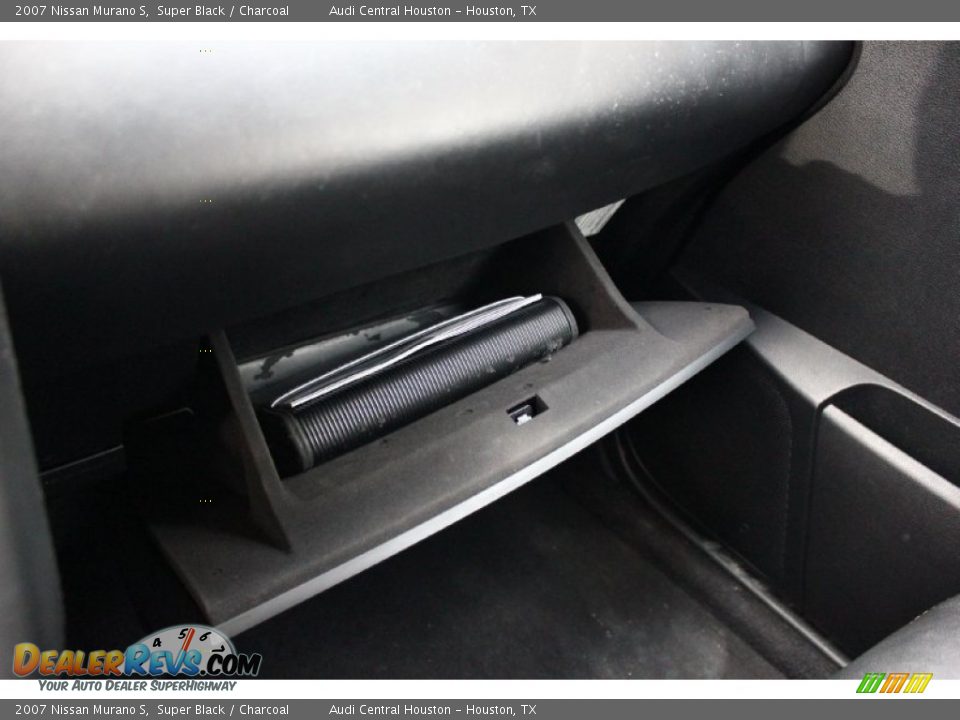 2007 Nissan Murano S Super Black / Charcoal Photo #18