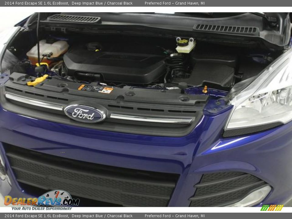 2014 Ford Escape SE 1.6L EcoBoost Deep Impact Blue / Charcoal Black Photo #16
